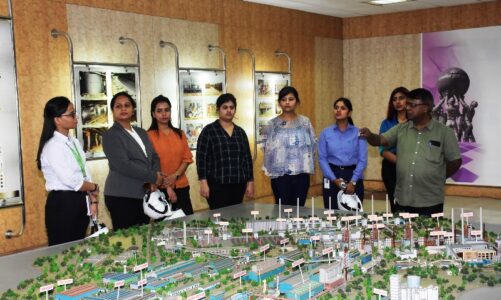 Members of Vedanta’s ESL Women’s Council visited steel giant BSL