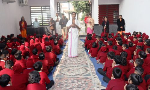 Visiting Sree Ayyappa Temple’s “Happy and Interesting” open-air classroom is a completely different experience for students