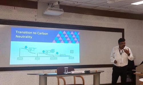 SAIL’s sustainability trailblazer, Navin Prakash, inspires IIM Bangalore students with carbon neutrality vision