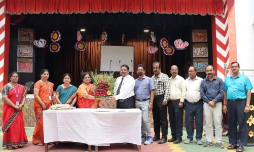 Emotional farewell ceremony honours Dr. S.S. Mahapatra at Sree Ayyappa Public School