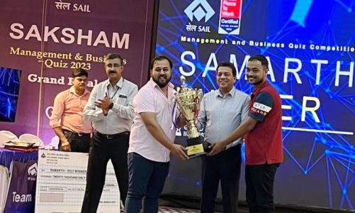 Bokaro Steel Plant teams shine in SAIL’s Management and Business quiz finals