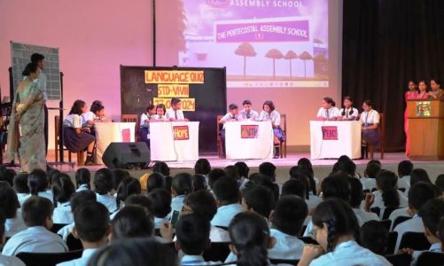 Pentecostal Assembly School Bokaro organises language quiz competition