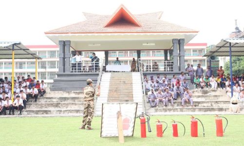 Fire Safety is Everyone’s Responsibility: CISF Fire Wing at Sree Ayyappa Public School