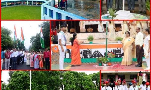 Bokaro Schools ignite 78th Independence Day with spectacular celebrations despite rainy skies