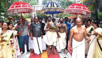 Divine Glory Unleashed: Sree Ayyappa Temple’s festival ends with sacred rituals and spiritual majesty