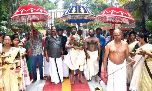 Divine Glory Unleashed: Sree Ayyappa Temple’s festival ends with sacred rituals and spiritual majesty