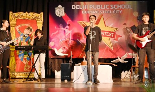 Youngsters exhibit their artistic excellence in the DPS Bokaro Star Contest