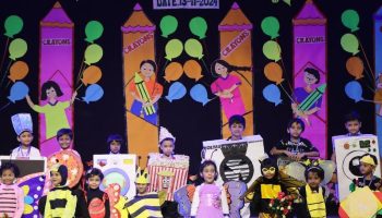 Bokaro: Students’ creativity showcased in colourful costume competition