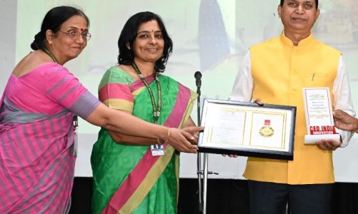 DPS Bokaro Principal honoured with prestigious educational leadership award