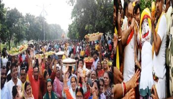 जय जगन्नाथ ! रथ खींचने उमड़ा श्रद्धालुओं का जनसैलाब