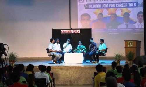 Dream Big, Aim Higher ! Career talk by toppers electrifies Bokaro students