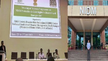 From Jharkhand to NIDM: Shakti Kumar leads the way in child-centric disaster preparedness