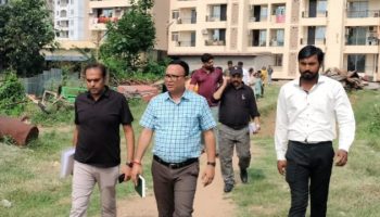 Bokaro DC के निर्देश पर टीम ने मालती रेसिडेंसी का किया निरीक्षण