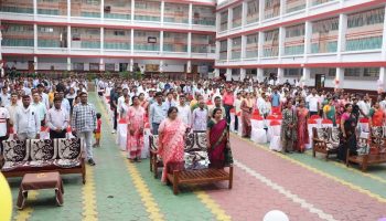 New Session, New Goals: Class 11 students begin with purpose and pride