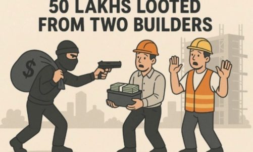 रांची के दो बिल्डरों से बोकारो में 50 लाख की लूट