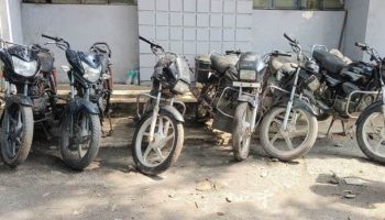 Bokaro: चार गिरफ्तार, चोरी की 7 बाइक जब्त