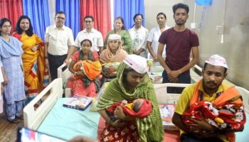 बोकारो में बेटी के जन्म पर बजी बैंड-बाजा, अस्पताल बना जश्न का मैदान