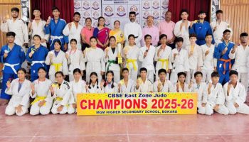 MGM Bokaro dominates CBSE Judo Championship with 49 Medals