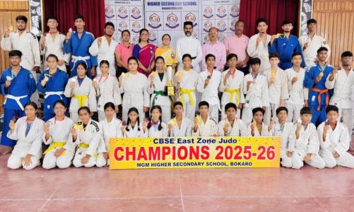 MGM Bokaro dominates CBSE Judo Championship with 49 Medals