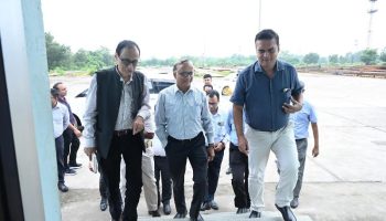 SAIL के मुख्य सतर्कता अधिकारी ने किया सीएमओ स्टॉक यार्ड का दौरा