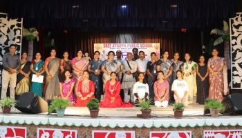 Echoes of Rhythm and Patriotism: Ayyappa School’s cultural stage sets hearts aflame